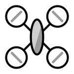Drone SVG Icon